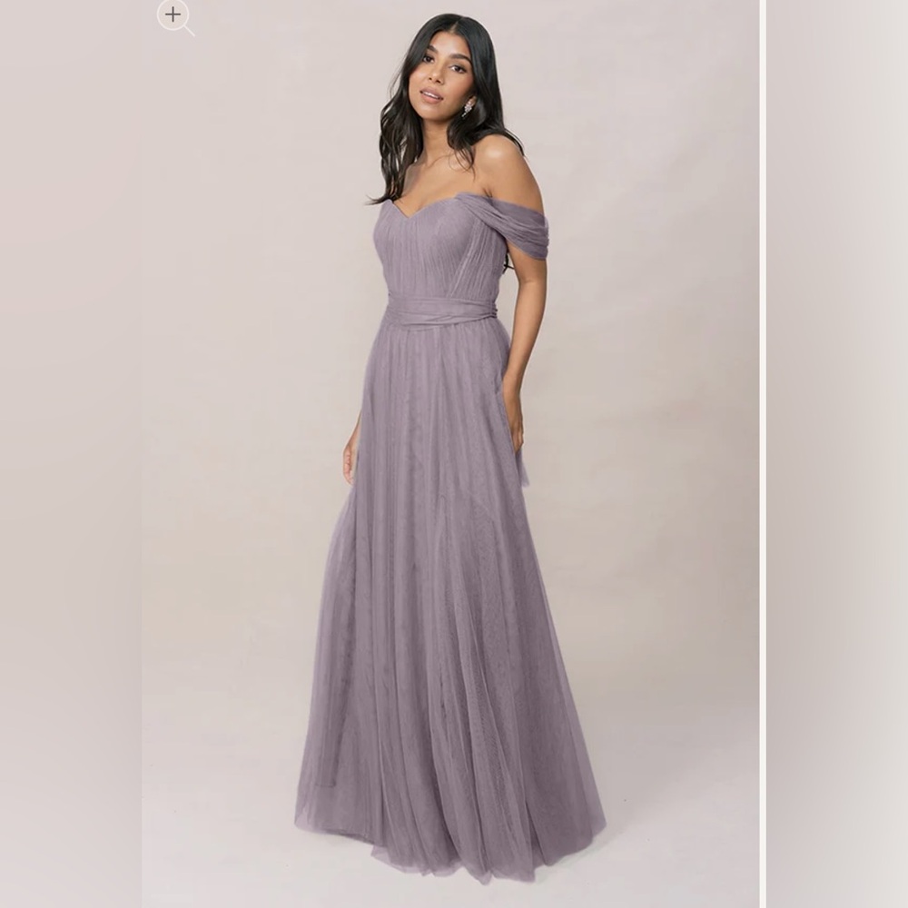 Revelry Rosalie Tulle Convertible Dress, Wisteria - 12